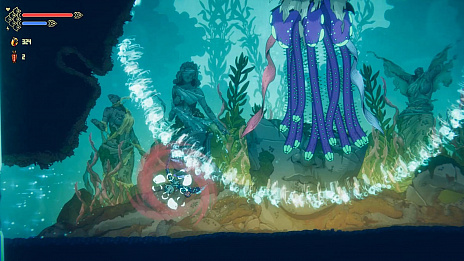 画像ギャラリー No.008のサムネイル画像 / 海底メトロイドヴァニア「棄海：プランティーズアドベンチャー」が本日発売。リリースから1週間は10％オフに