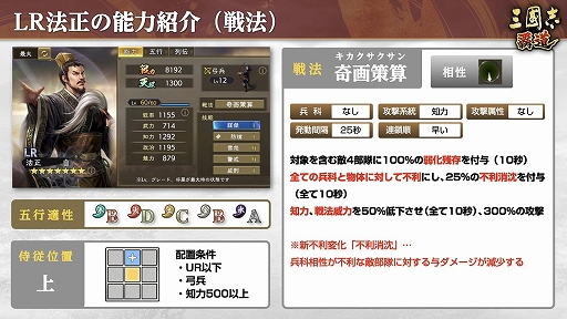 画像ギャラリー No.005のサムネイル画像 / 「三國志 覇道」，新LR武将の法正と甘寧が登場。1月アップデートを実施