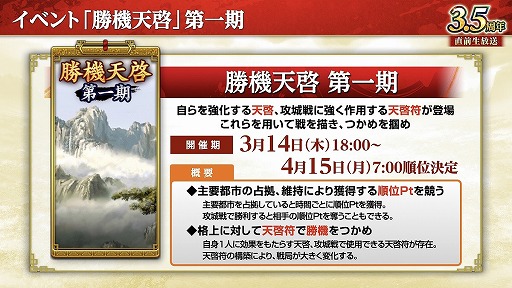 画像ギャラリー No.012のサムネイル画像 / 「三國志 覇道」，3.5周年大型アップデートを実施。新長期イベント「勝機天啓」が開幕