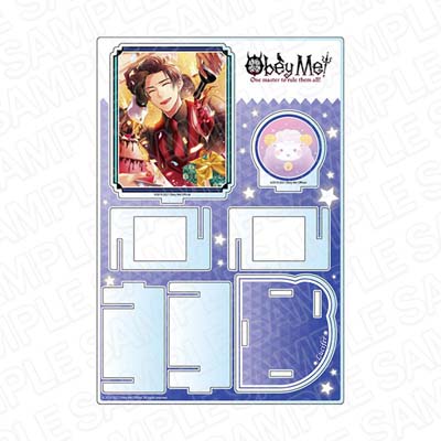 画像ギャラリー No.001のサムネイル画像 / 「Obey Me!」，ルシファーなど7人のキャラをイメージしたペンスタンドが登場。アニモで予約販売を開始