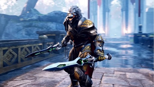 画像ギャラリー No.003のサムネイル画像 / PS5で撮影した「Godfall」の最新トレイラーが公開。デュアルブレードとロングソード，そしてシールドを駆使したゲームシステムが明らかに