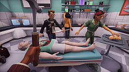 画像ギャラリー No.002のサムネイル画像 / クレイジーな手術シム「Surgeon Simulator 2」のゲームプレイトレイラーが公開。4人がかりで患者にアヒルちゃんを入れたりアレをもいだり