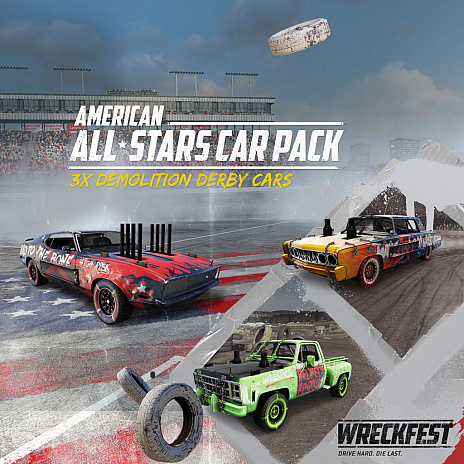 画像ギャラリー No.005のサムネイル画像 / 「Wreckfest（レックフェスト）」の大型アップデート「トーナメントモード」が実装。3台のアメリカンマシンを追加する有料DLCが配信開始