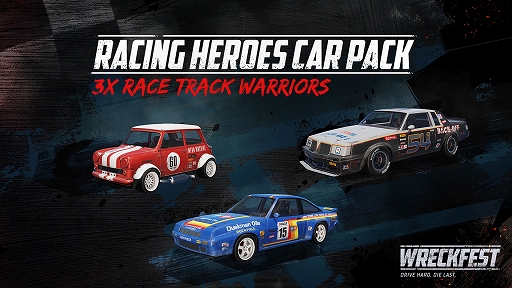 画像ギャラリー No.001のサムネイル画像 / PS4版「Wreckfest」に新DLC“Racing Heroes Car Pack（レーシングヒーローズカーパック）”が配信