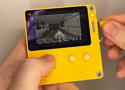 画像ギャラリー No.002のサムネイル画像 / クランク搭載携帯ゲーム機「Playdate」，“書道”ツールから「DOOM」まで，サードパーティ製タイトルの一部がTwitterで公開