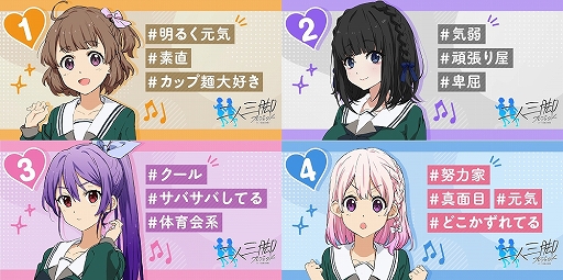 画像ギャラリー No.024のサムネイル画像 / 「22/7 音楽の時間」，メンバーの成長を目指す“二人三脚プロジェクト”がスタート