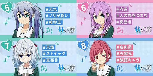画像ギャラリー No.025のサムネイル画像 / 「22/7 音楽の時間」，メンバーの成長を目指す“二人三脚プロジェクト”がスタート