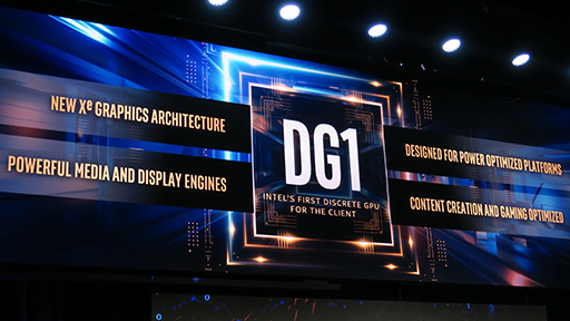 画像ギャラリー No.012のサムネイル画像 / Intel，次世代CPU「Tiger Lake」でゲームを動かすデモを披露。開発中の単体GPU「DG1」でのゲームデモも行われたカンファレンスをレポート