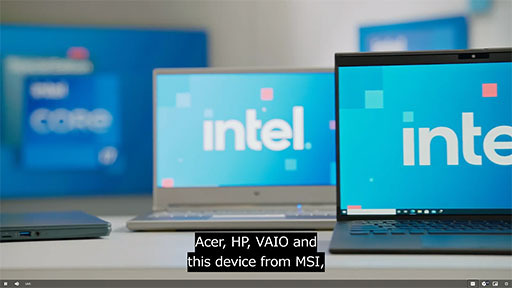 画像ギャラリー No.009のサムネイル画像 / Intel，最大5GHz版の「Tiger Lake H35」や8コアTiger Lakeなどの新型CPUを発表