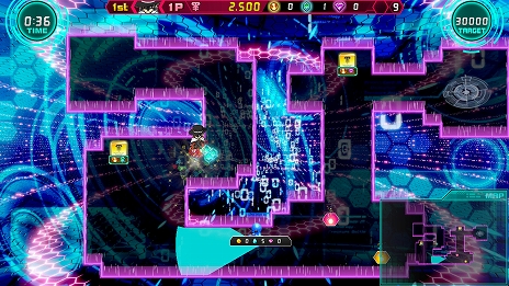 画像ギャラリー No.009のサムネイル画像 / Switch用ソフト「大乱盗！ジュエルウォーズ」が1月23日に配信開始。フィールド上のジュエルを集めて脱出するバトルアクションゲーム