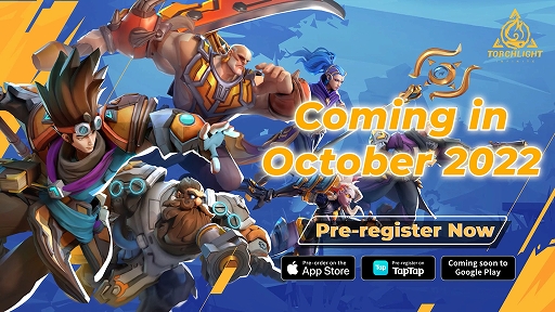画像ギャラリー No.001のサムネイル画像 / 「Torchlight: Infinite」，2022年10月リリース決定。スマホ向けハック＆スラッシュ系のアクションRPG