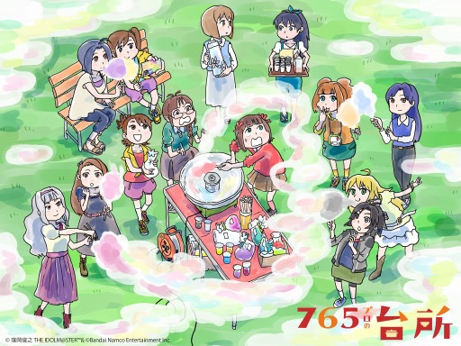画像ギャラリー No.001のサムネイル画像 / アイマスのオリジナルコミック「765プロの台所」公式Twitterで連載開始。アイドル達が送る“ゆるくて，おいしい物語”