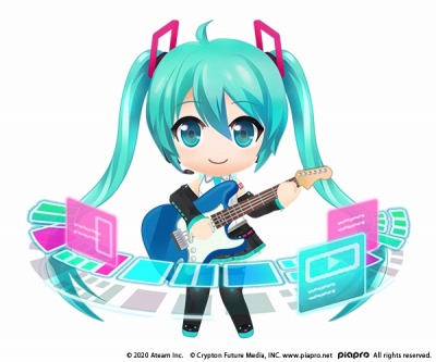 画像ギャラリー No.003のサムネイル画像 / タップ＆LIVEゲーム「初音ミク -TAP WONDER-」の配信が本日スタート。期間限定コスチューム「V4Xセット」をプレゼント中