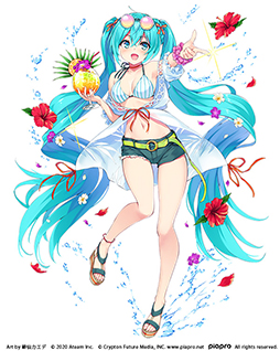 画像ギャラリー No.003のサムネイル画像 / 「初音ミク -TAP WONDER-」，夏の3大アップデート予定が公開