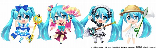 画像ギャラリー No.002のサムネイル画像 / 「初音ミク -TAP WONDER-」，素材を集めて高レアリティのコスチュームを獲得する新機能が登場