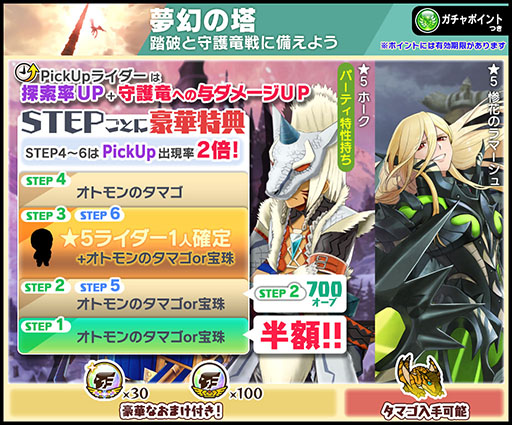 画像ギャラリー No.005のサムネイル画像 / 「モンハンライダーズ」，夢幻の塔にリオレイア希少種が出現