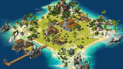 画像ギャラリー No.002のサムネイル画像 / 基本プレイ料金無料のMMO海賊ストラテジー「Ultimate Pirates」が，大型アップデートを実施して日本語にも対応