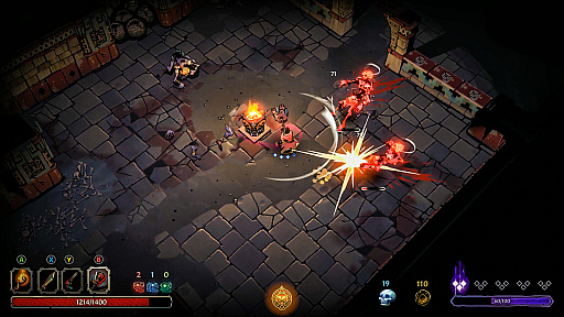 画像ギャラリー No.002のサムネイル画像 / ローグライトな新作アクション「Curse of the Dead Gods」のアーリーアクセス版がリリース