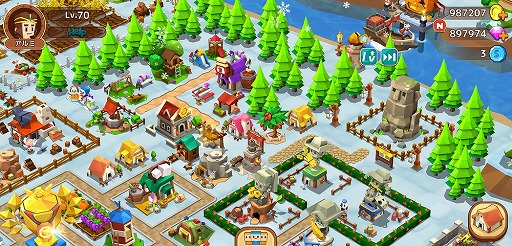 画像ギャラリー No.001のサムネイル画像 / ゲームオンが韓国で配信中の経営SLG「ファンタジータウン（仮）」の日本独占ライセンス契約を締結