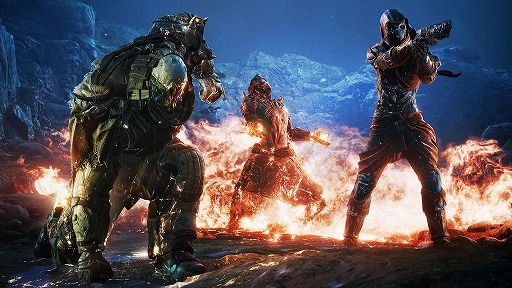 画像ギャラリー No.001のサムネイル画像 / 新作TPS「OUTRIDERS」が本日発売。狩野英孝さんが協力プレイに挑む番組が4月15日より順次配信
