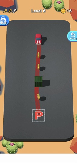 画像ギャラリー No.003のサムネイル画像 / 指定された場所に駐車しよう。パズルゲーム「Park Master」を紹介する「（ほぼ）日刊スマホゲーム通信」第2318回