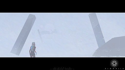 画像ギャラリー No.003のサムネイル画像 / 「SIGNALIS」，PS4/Switch向けパッケージ版の予約受付を開始。雪で覆われた辺境の惑星を舞台にしたサバイバルホラー