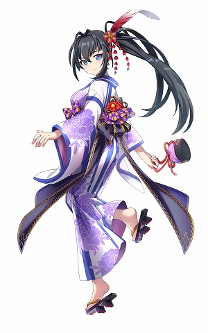 画像ギャラリー No.003のサムネイル画像 / 「百花繚乱 -パッションワールド」，1周年を記念したイベントとキャンペーンが開催。剣姫“上杉景勝（浴衣）”の実装も