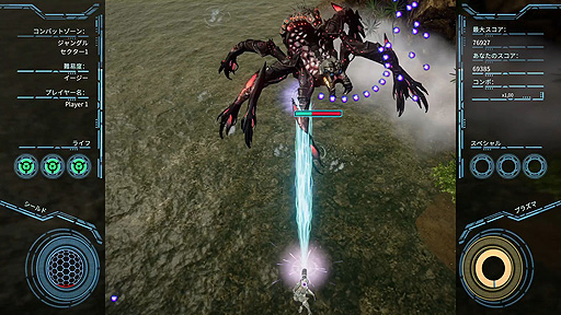 画像ギャラリー No.008のサムネイル画像 / 植民惑星で邪悪な怪物達と戦う弾幕STG「Mars: Chaos Menace」，PS4版とSwitch版が4月30日にリリースへ