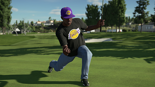 画像ギャラリー No.005のサムネイル画像 / 「ゴルフ PGAツアー 2K21」，NBA全30チームのロゴ入りギアが登場