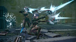 画像ギャラリー No.004のサムネイル画像 / 「SCARLET NEXUS」のパーティメンバー4人が登場。怪異討伐軍の実力者“七剣星”のカレン・トラヴァースの情報も