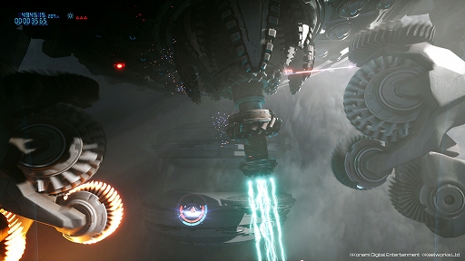 画像ギャラリー No.001のサムネイル画像 / 縦スクロールSTG「CYGNI: All Guns Blazing」本日配信。文明の遺跡が眠る惑星で，1人のパイロットがエイリアンの奇襲攻撃に立ち向かう