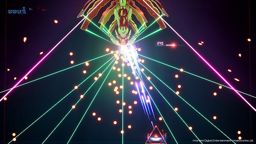 画像ギャラリー No.002のサムネイル画像 / 縦スクロールSTG「CYGNI: All Guns Blazing」本日配信。文明の遺跡が眠る惑星で，1人のパイロットがエイリアンの奇襲攻撃に立ち向かう