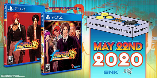 画像ギャラリー No.001のサムネイル画像 / 米Limited RunでPS4向けパッケージ版「THE KING OF FIGHTERS ’98 ULTIMATE MATCH」と，サントラCD＆LPの予約受付が5月22日にスタート