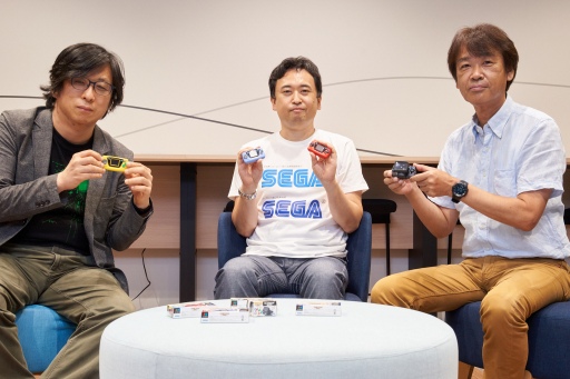画像ギャラリー No.001のサムネイル画像 / 30年を経て，あの携帯ゲーム機が蘇る。「ゲームギアミクロ」発売記念，セガ＆エムツーのキーマン3名にインタビュー