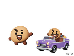 画像ギャラリー No.005のサムネイル画像 / キャラクターブランドBT21のKOYA，RJらが「カートライダー ドリフト」に参戦。新要素を追加したシーズン2も始動