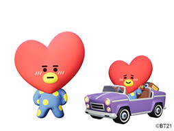 画像ギャラリー No.008のサムネイル画像 / キャラクターブランドBT21のKOYA，RJらが「カートライダー ドリフト」に参戦。新要素を追加したシーズン2も始動