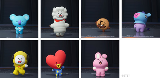 画像ギャラリー No.021のサムネイル画像 / キャラクターブランドBT21のKOYA，RJらが「カートライダー ドリフト」に参戦。新要素を追加したシーズン2も始動