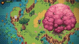 画像ギャラリー No.004のサムネイル画像 / PS4/Switch/Xbox One版「CrossCode（クロスコード）」が7月9日にリリース。MMOの世界で記憶を捜し求めるアクションRPG