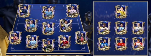 画像ギャラリー No.003のサムネイル画像 / 「EA SPORTS FC MOBILE」，年間最優秀選手たちが登場する年に一度のイベントTOTY24開催中。久保選手や三笘選手らも特別実装