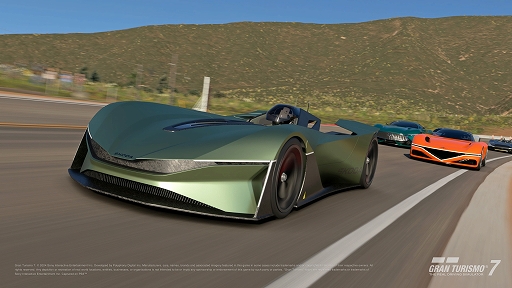 画像ギャラリー No.020のサムネイル画像 / 「グランツーリスモ7」，AFEELA Prototype 2024，シボレー シェベル SS 454 Sport Coupe，シュコダ ビジョン GTが登場