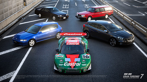 画像ギャラリー No.003のサムネイル画像 / 「グランツーリスモ7」，シビック SiR・II，NSX GT500，スカイライン GTS-R（R31），ボルボ 240 SE Estate/V40 T5 R-Designが登場
