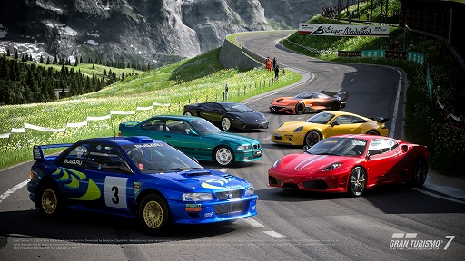 画像ギャラリー No.002のサムネイル画像 / 「グランツーリスモ7」,車両挙動モデルを大幅に進化させる最新アップデートを本日配信。6台の新規車両の追加と,アイガー北壁コースが復活