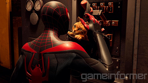 画像ギャラリー No.001のサムネイル画像 / 「Marvel's Spider-Man: Miles Morales」で,シリーズ初のコンパニオンキャラ“スパイダーキャット”の存在が明らかに