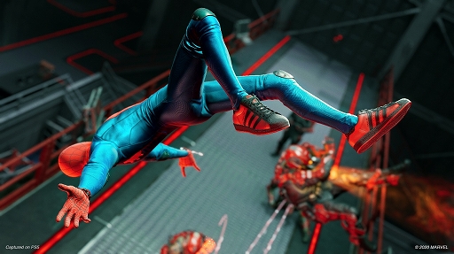 画像ギャラリー No.002のサムネイル画像 / 「Marvel's Spider-Man: Miles Morales」に，adidasとのコラボモデルのスニーカーがゲーム内アイテムとして登場