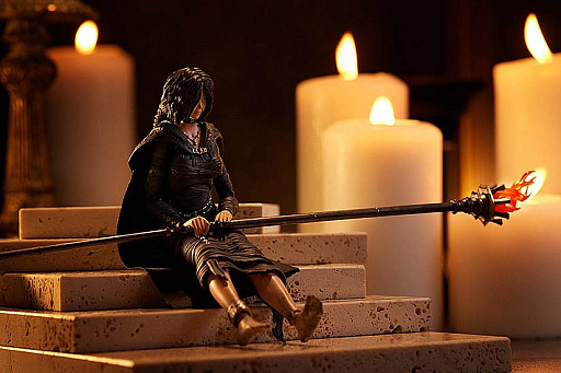 画像ギャラリー No.005のサムネイル画像 / 「Demon’s Souls」，黒衣の火防女が可動フィギュアに。グッドスマイルカンパニーがゲーム関連の新作フィギュアを次々に発表