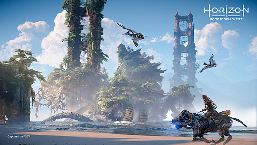 画像ギャラリー No.007のサムネイル画像 / PS5向けソフト「Horizon Forbidden West」が発表。禁じられた西部を舞台にアーロイの冒険が繰り広げられる