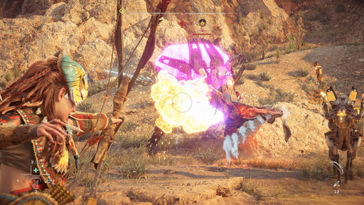 画像ギャラリー No.016のサムネイル画像 / 「Horizon Forbidden West」,“禁断の地”の序盤を生き抜く基礎知識を伝授。前作を超える奥の深いアクションを楽しもう