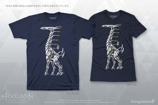画像ギャラリー No.002のサムネイル画像 / 「Horizon Forbidden West」とコラボした「トールネックTシャツ」など，最新グッズ4点がFangamer Japanに登場