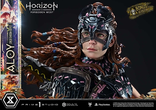 画像ギャラリー No.015のサムネイル画像 / 「Horizon Forbidden West」のアーロイを1/3スケールで立体化。プライム1スタジオ，「アーロイ カージャ・シャドウ DX ボーナス版」を発表