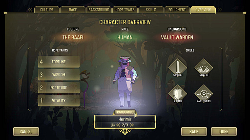 画像ギャラリー No.006のサムネイル画像 / 斬新なRPG「Unexplored 2: The Wayfarer's Legacy」，開催予定のE3 2021に向けた最新トレイラーを公開